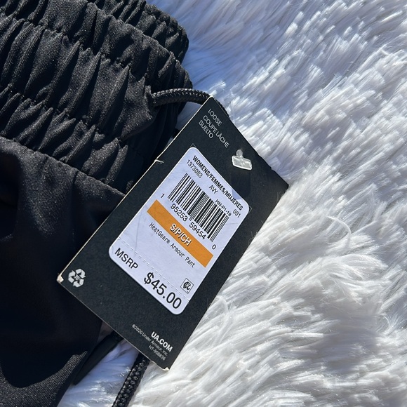 Under Armour Heat Gear Armour Women’s Joggers Black Size Small New with tag! - Picture 5 of 16